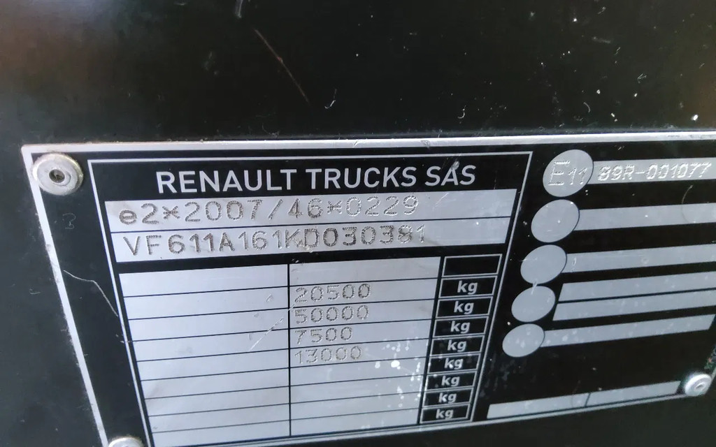 Renault T 460 4x2 SLEEPERCAB- EURO 6 - 42-BZK-5 12