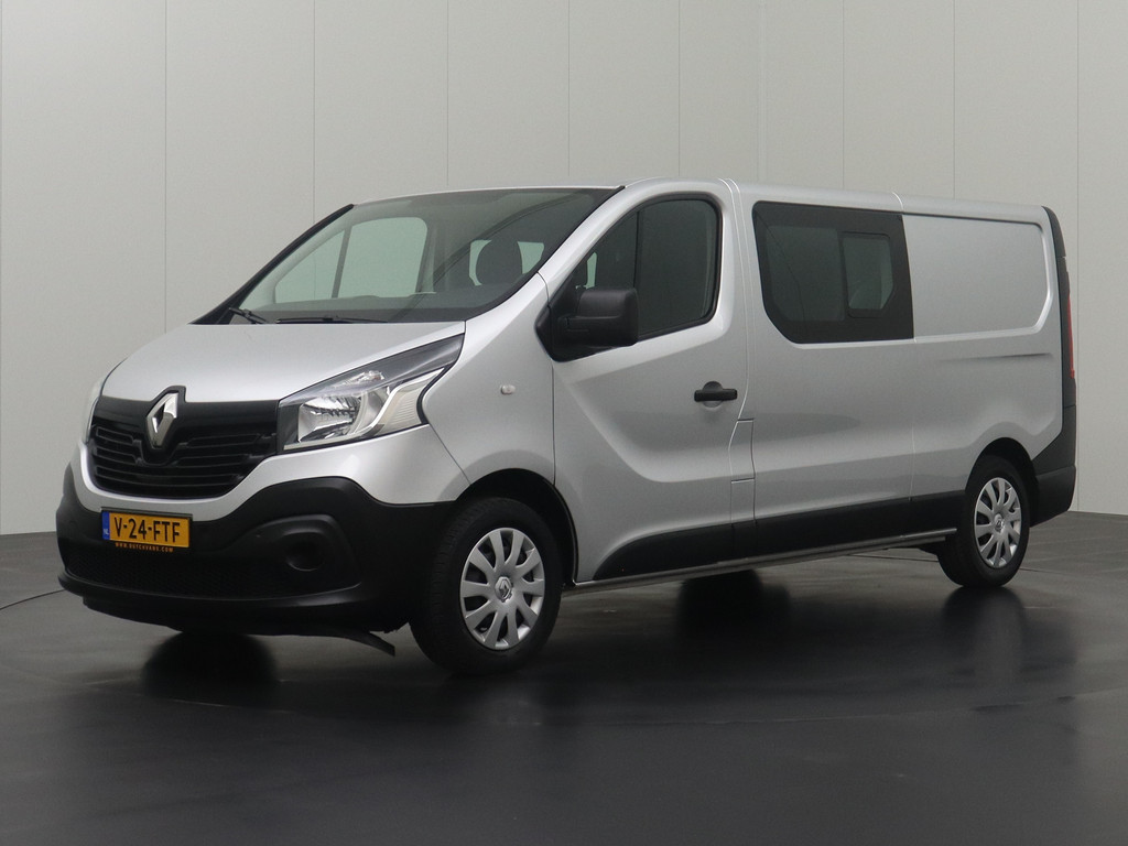 Renault Trafic 1.6DCi 125PK Lang Dubbele Cabine | Navigatie | Airco | Cruise | 6-Persoons 7