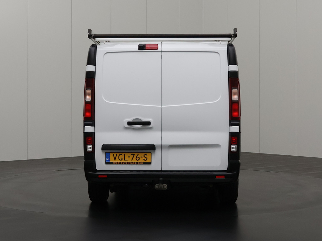 Renault Trafic 1.6DCi 2xSchuifdeur | Imperiaal | Trekhaak | Camera | Airco | Cruise | 3-Persoons | Betimmering 11