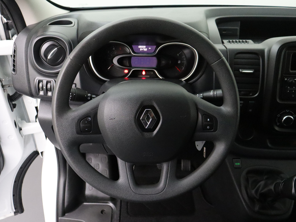 Renault Trafic 1.6DCi 2xSchuifdeur | Imperiaal | Trekhaak | Camera | Airco | Cruise | 3-Persoons | Betimmering 14