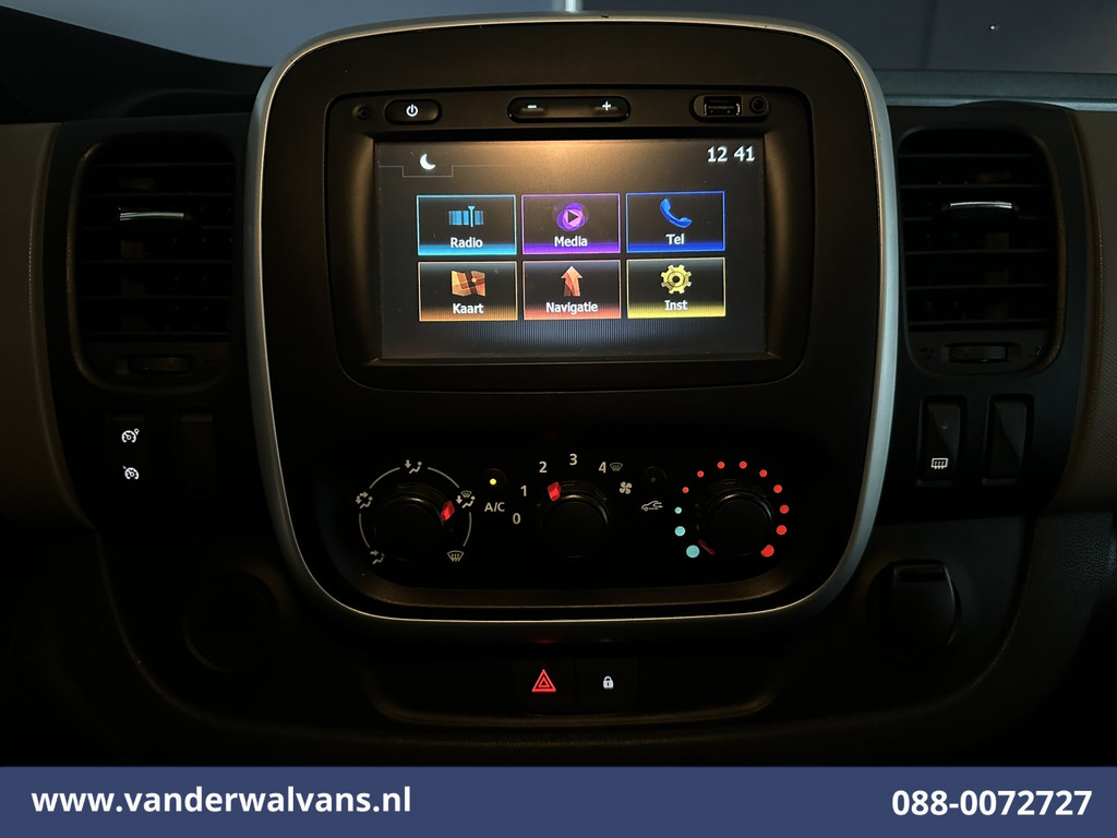 Renault Trafic 1.6dCi 122pk L1H1 Euro6 Airco | Navigatie | LM velgen | Trekhaak cruisecontrol, parkeersensoren, bijrijdersbank 14