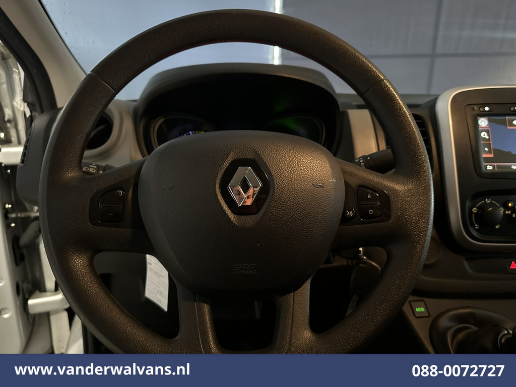Renault Trafic 1.6dCi 122pk L1H1 Euro6 Airco | Navigatie | LM velgen | Trekhaak cruisecontrol, parkeersensoren, bijrijdersbank 17