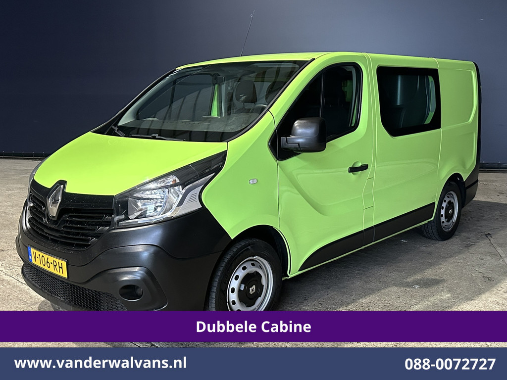 Renault Trafic 1.6 dCi 122pk inrichting L1H1 Dubbele cabine Euro6 Airco | 6-Zits | Navigatie Trekhaak, Cruisecontrol, Parkeersensoren, Bijrijdersbank 10