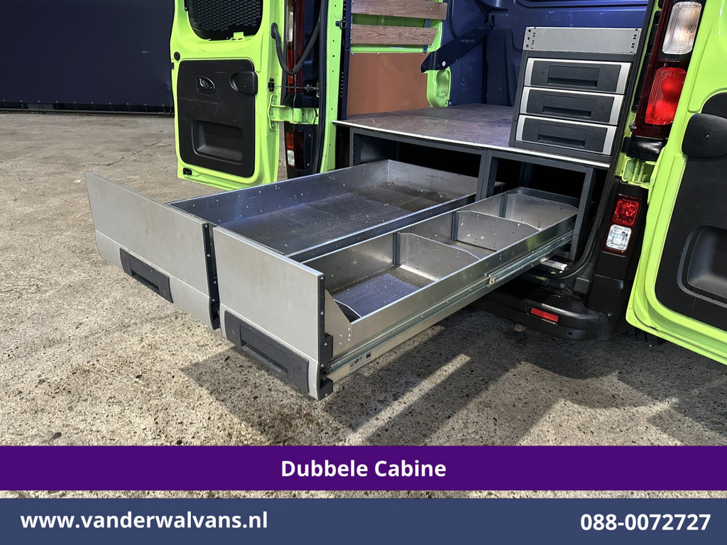 Renault Trafic 1.6 dCi 122pk inrichting L1H1 Dubbele cabine Euro6 Airco | 6-Zits | Navigatie Trekhaak, Cruisecontrol, Parkeersensoren, Bijrijdersbank 13