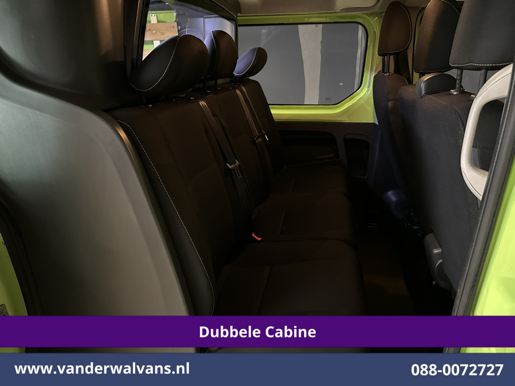 Renault Trafic 1.6 dCi 122pk inrichting L1H1 Dubbele cabine Euro6 Airco | 6-Zits | Navigatie Trekhaak, Cruisecontrol, Parkeersensoren, Bijrijdersbank 7