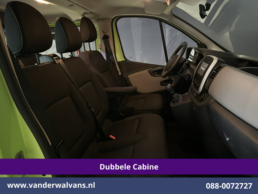 Renault Trafic 1.6 dCi 122pk inrichting L1H1 Dubbele cabine Euro6 Airco | 6-Zits | Navigatie Trekhaak, Cruisecontrol, Parkeersensoren, Bijrijdersbank 8