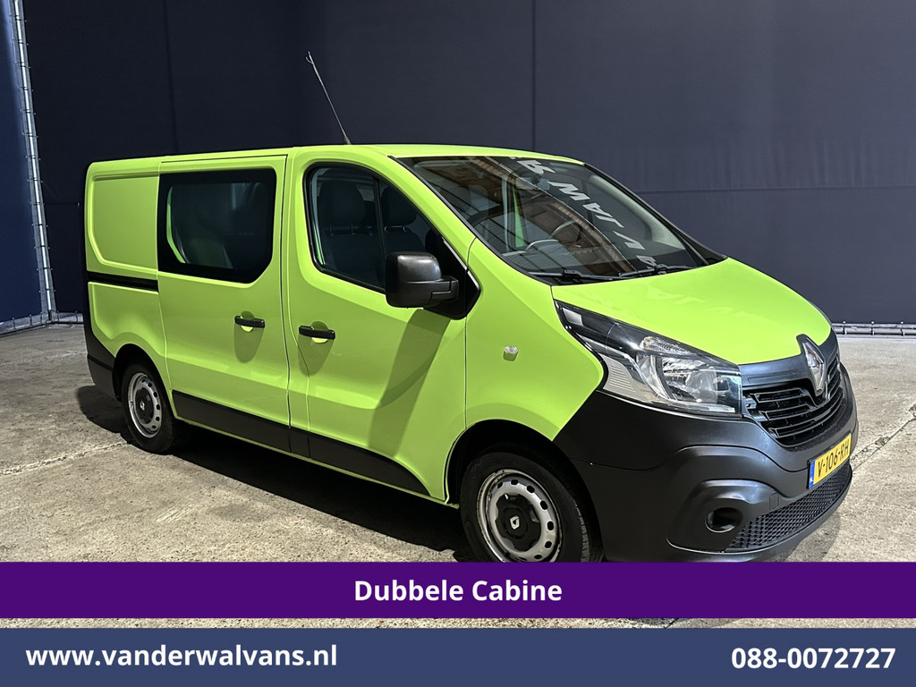 Renault Trafic 1.6 dCi 122pk inrichting L1H1 Dubbele cabine Euro6 Airco | 6-Zits | Navigatie Trekhaak, Cruisecontrol, Parkeersensoren, Bijrijdersbank 9