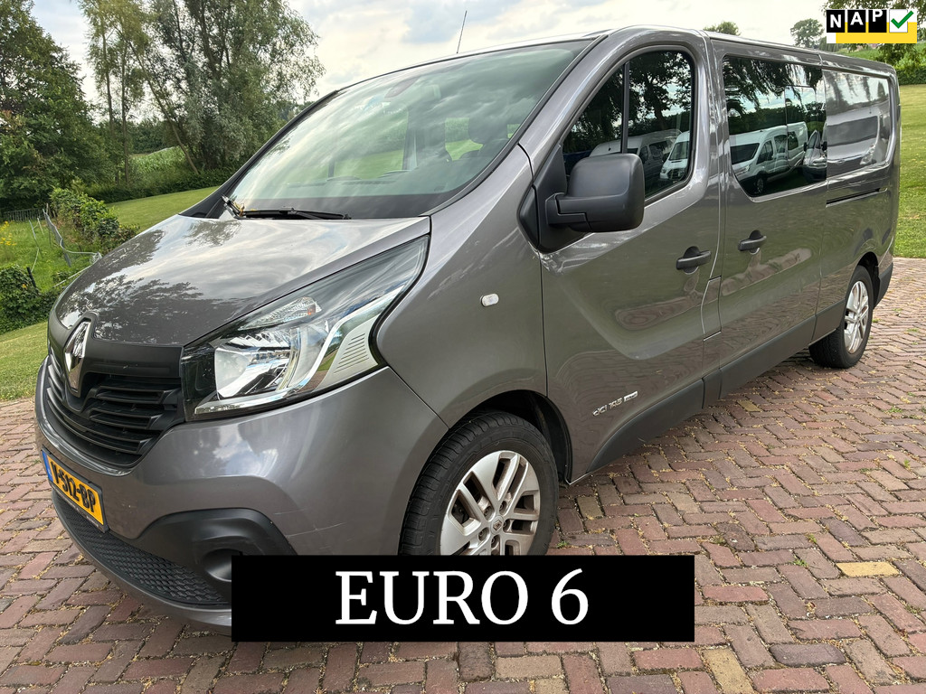 Renault Trafic 1.6 dCi EURO 6 L2H1 DC Dubbele Cabine Airco MARGE