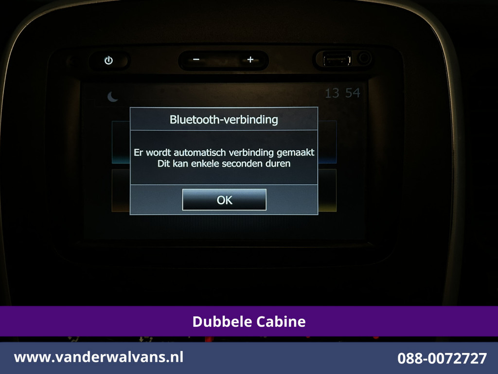 Renault Trafic 1.6 dCi L2H1 Dubbele Cabine Euro6 2x Zijdeur | Airco | 6-zits | Navigatie | Cruiscontrol Trekhaak, Bijrijdersbank, Parkeersensoren 12