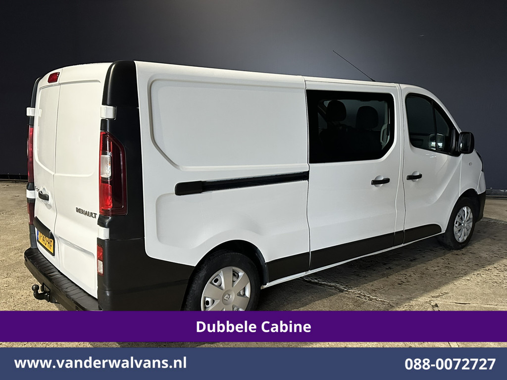 Renault Trafic 1.6 dCi L2H1 Dubbele cabine Euro6 Airco | 6-Zits | Navigatie | Cruisecontrol | Trekhaak | Parkeersensoren Bluetooth telefoonvoorbereiding 11