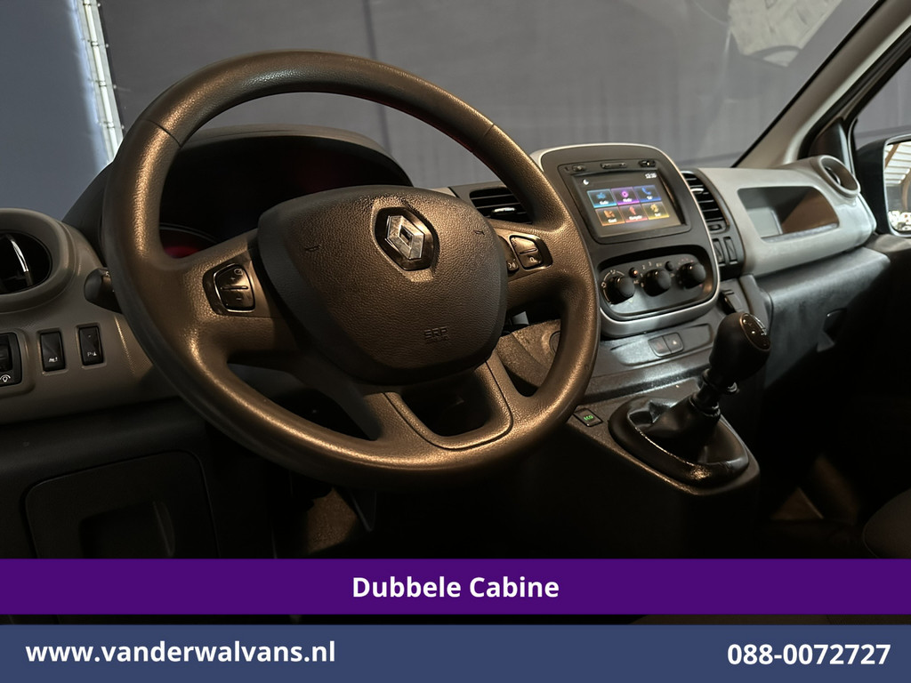 Renault Trafic 1.6 dCi L2H1 Dubbele cabine Euro6 Airco | 6-Zits | Navigatie | Cruisecontrol | Trekhaak | Parkeersensoren Bluetooth telefoonvoorbereiding 13