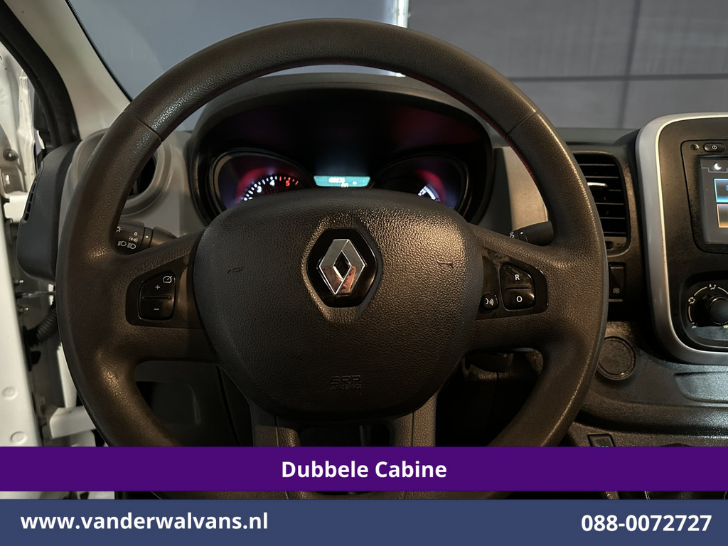 Renault Trafic 1.6 dCi L2H1 Dubbele cabine Euro6 Airco | 6-Zits | Navigatie | Cruisecontrol | Trekhaak | Parkeersensoren Bluetooth telefoonvoorbereiding 14