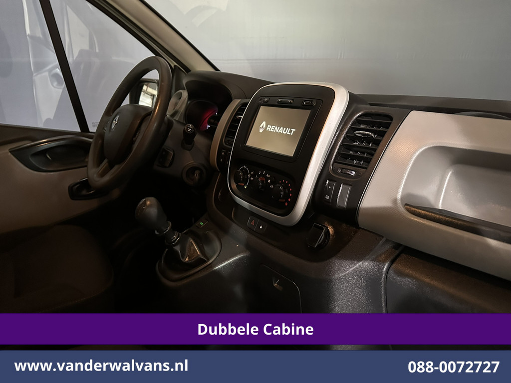 Renault Trafic 1.6 dCi L2H1 Dubbele cabine Euro6 Airco | 6-Zits | Navigatie | Cruisecontrol | Trekhaak | Parkeersensoren Bluetooth telefoonvoorbereiding 7