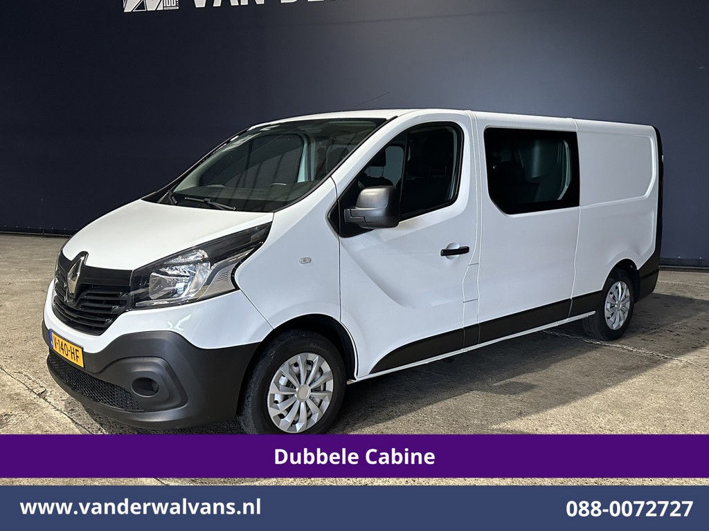 Renault Trafic 1.6 dCi L2H1 Dubbele cabine Euro6 Airco | 6-Zits | Navigatie | Cruisecontrol | Trekhaak | Parkeersensoren Bluetooth telefoonvoorbereiding 9