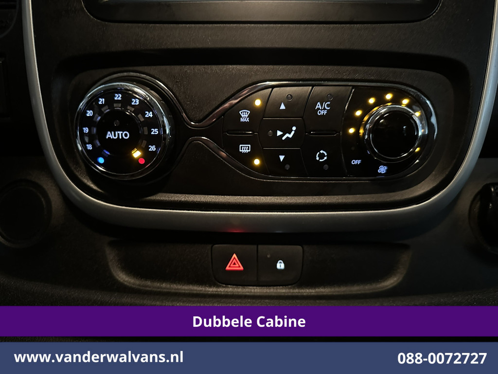 Renault Trafic 1.6 dCi **Marge, GEEN BTW** 126pk L2H1 Dubbele cabine Euro6 Airco | 6-Zits | Navigatie | Camera LM velgen, Cruisecontrol, Trekhaak, Parkeersensoren 7