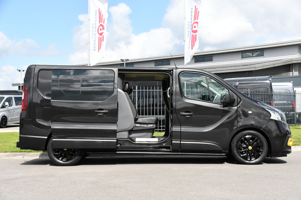 Renault Trafic 1.6 dCi T29 L2H1 DC Formula Edition Camera, Cruise, 145pk, 2 x Schuifdeur, Leder, multimedia, Clima, Trekhaak, Uniek! 11