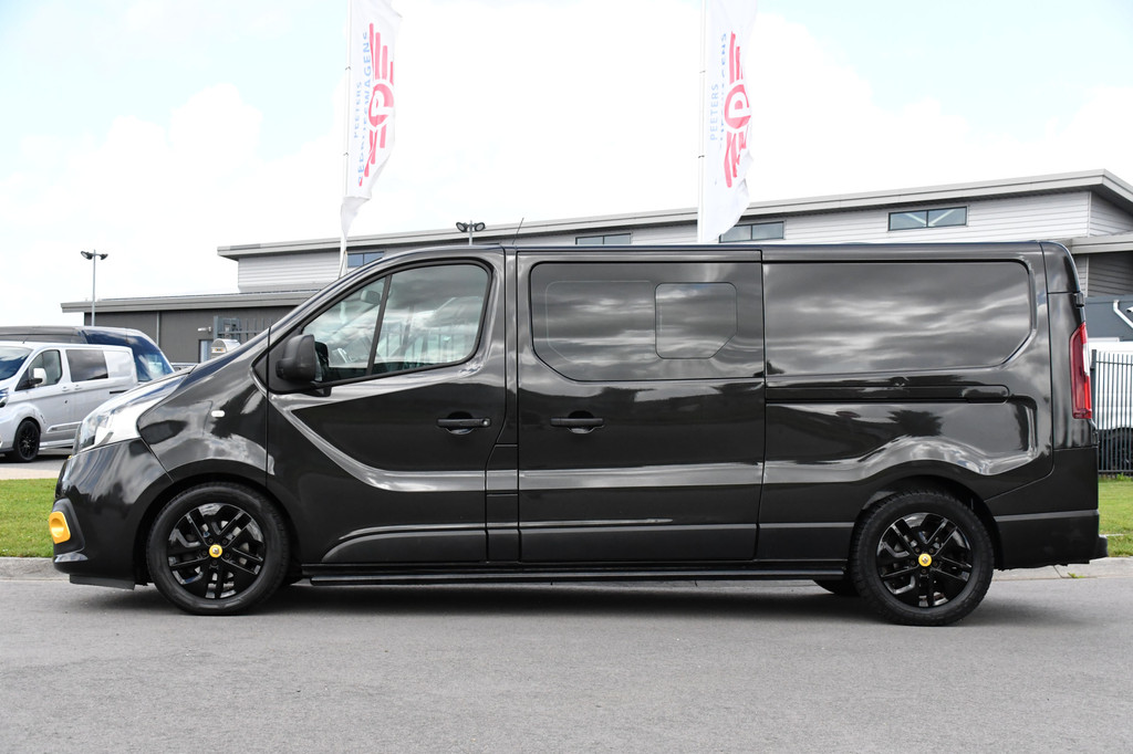 Renault Trafic 1.6 dCi T29 L2H1 DC Formula Edition Camera, Cruise, 145pk, 2 x Schuifdeur, Leder, multimedia, Clima, Trekhaak, Uniek! 9