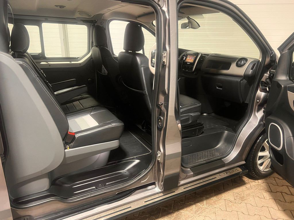 Renault Trafic 1.6 dCi T29 L2H1 DC Formula Edition Energy zeer nette bus lederen bekleding VVB447 14