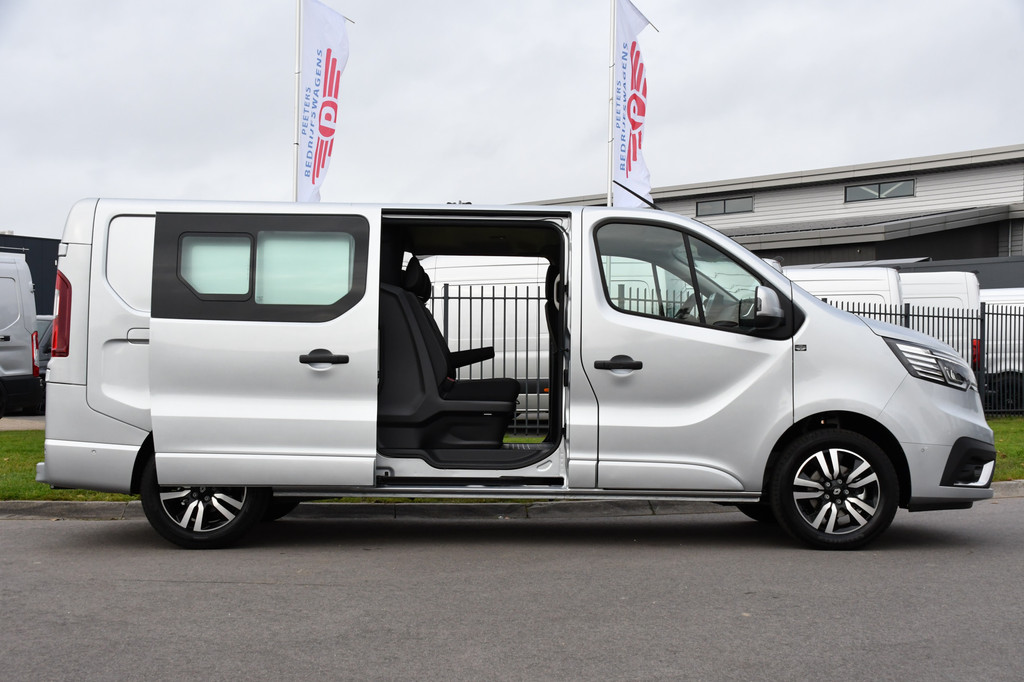 Renault Trafic 2.0 170 L2H1 Extra DC Facelift! 3 x Leverbaar, Virtual, Cruise, Carplay, Stoelverwarming, Clima, Automaat, LED, 170PK, 2 x Schuifdeur, Uniek! 11