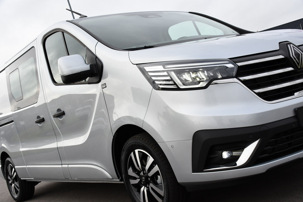 Renault Trafic 2.0 170 L2H1 Extra DC Facelift! 3 x Leverbaar, Virtual, Cruise, Carplay, Stoelverwarming, Clima, Automaat, LED, 170PK, 2 x Schuifdeur, Uniek! 21