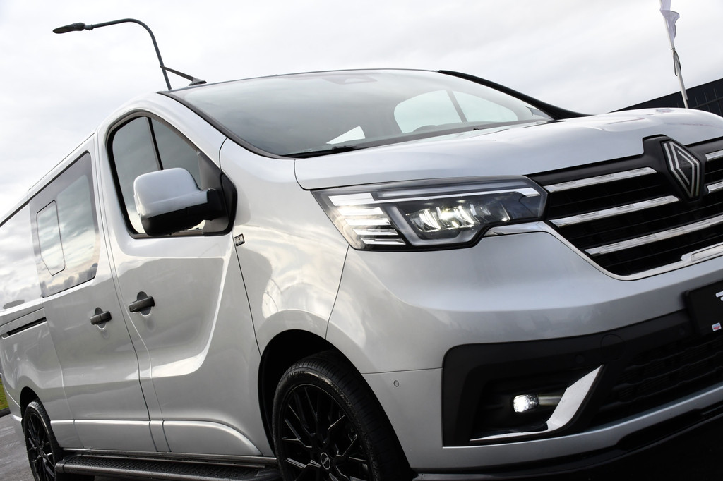 Renault Trafic 2.0 170 T29 L2H1 Extra DC Limited Edition Facelift! 3 x Leverbaar, Virtual, Cruise, Carplay, Stoelverwarming, Clima, Automaat, LED, 170PK, 2 x Schuifdeur, Uniek! 20