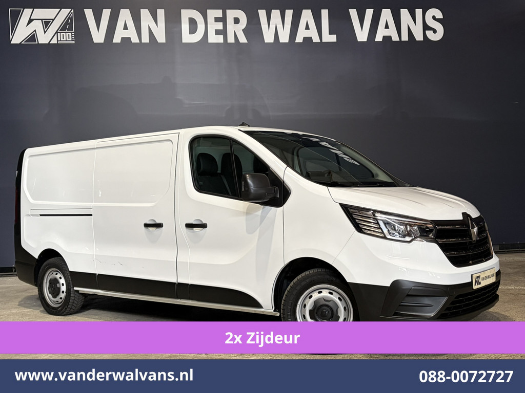 Renault Trafic 2.0 Blue dCi 150pk Automaat L2H1 Euro6 Airco | 2x zijdeur | LED | Apple Carplay Cruisecontrol, Parkeersensoren, Bijrijdersbank