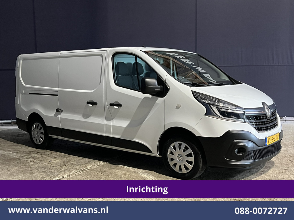 Renault Trafic 2.0 dCi 120pk L2H1 Inrichting Euro6 Airco | Camera | Navigatie | Trekhaak | LED | Cruisecontrol Parkeersensoren, Bijrijdersbank 10