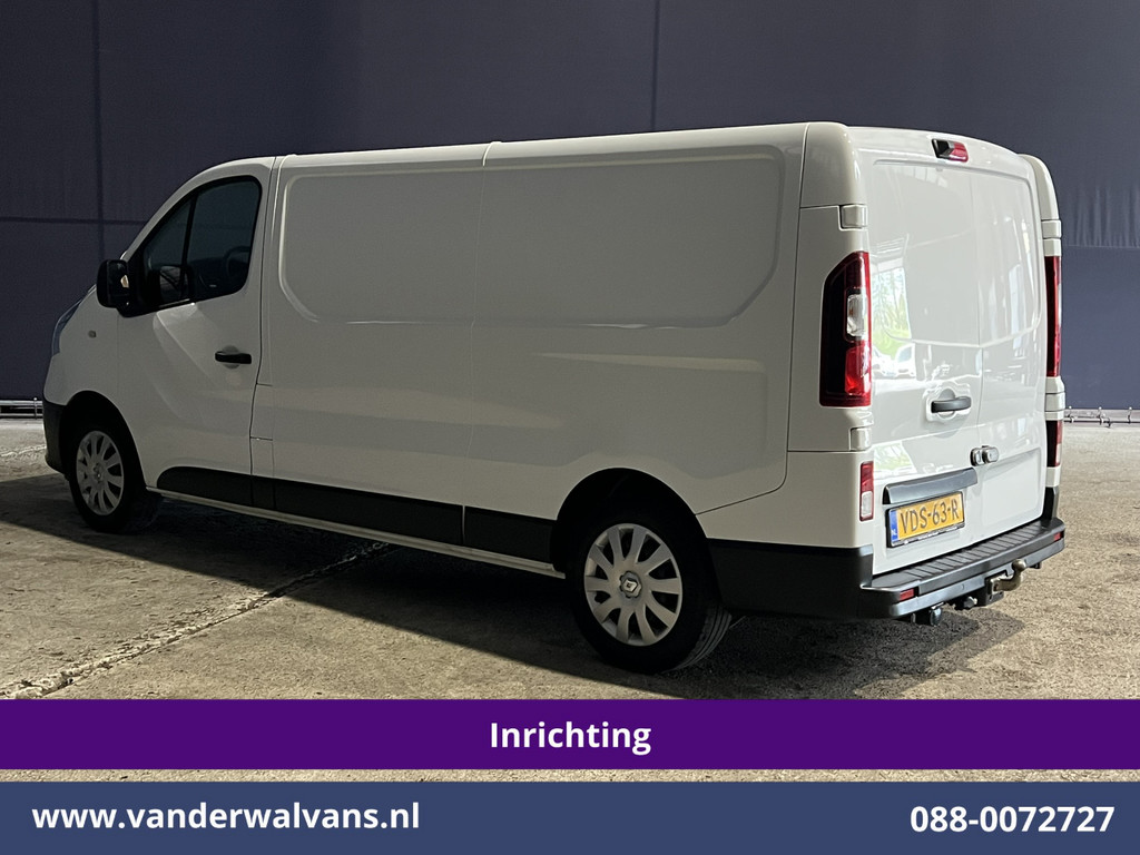 Renault Trafic 2.0 dCi 120pk L2H1 Inrichting Euro6 Airco | Camera | Navigatie | Trekhaak | LED | Cruisecontrol Parkeersensoren, Bijrijdersbank 11
