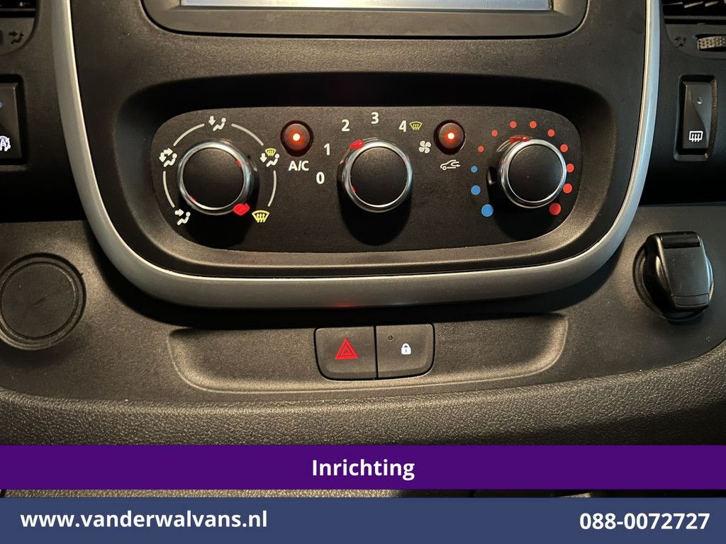 Renault Trafic 2.0 dCi 120pk L2H1 Inrichting Euro6 Airco | Camera | Navigatie | Trekhaak | LED | Cruisecontrol Parkeersensoren, Bijrijdersbank 7
