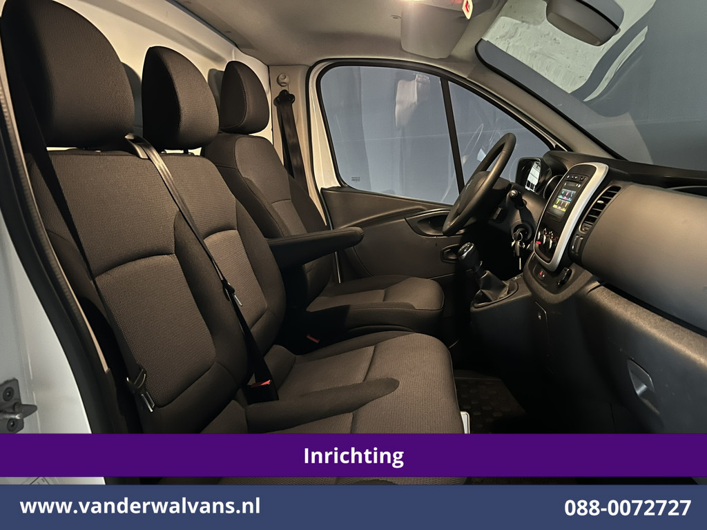Renault Trafic 2.0 dCi 120pk L2H1 Inrichting Euro6 Airco | Camera | Navigatie | Trekhaak | LED | Cruisecontrol Parkeersensoren, Bijrijdersbank 8