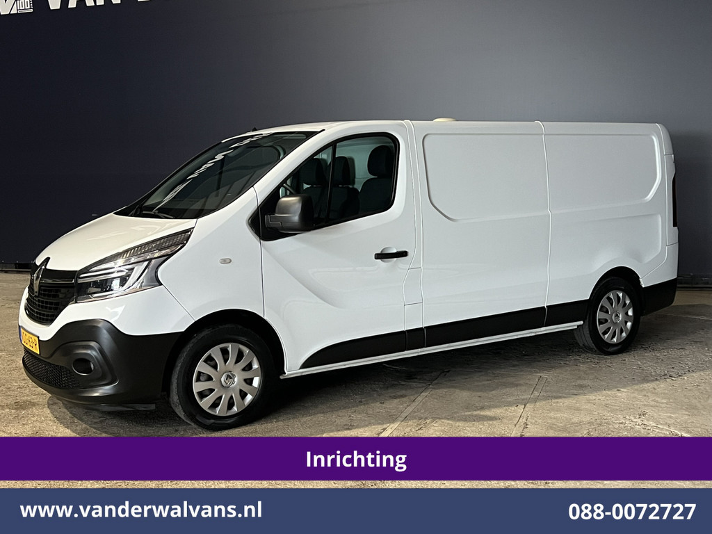 Renault Trafic 2.0 dCi 120pk L2H1 Inrichting Euro6 Airco | Camera | Navigatie | Trekhaak | LED | Cruisecontrol Parkeersensoren, Bijrijdersbank 9