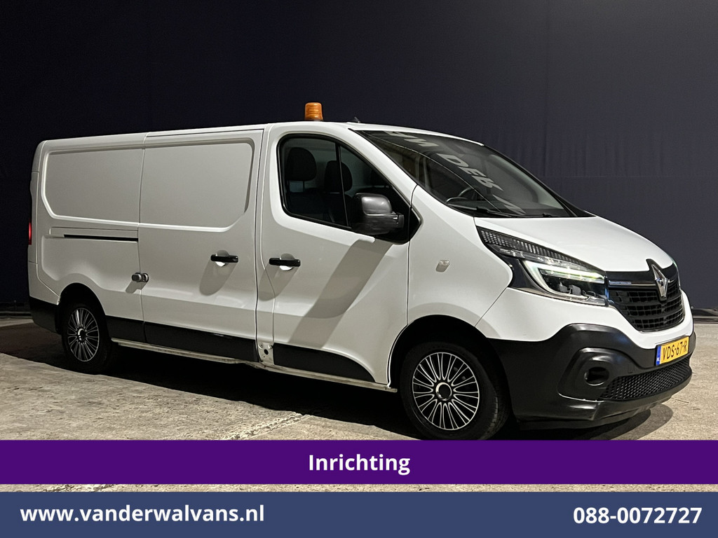 Renault Trafic 2.0 dCi 120pk L2H1 Inrichting Euro6 Airco | Omvormer | Camera | Navigatie | LED | Trekhaak Cruisecontrol, Parkeersensoren, Bijrijdersbank 11