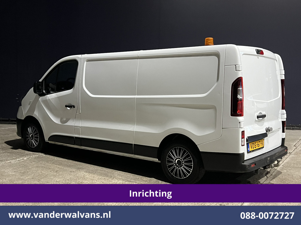 Renault Trafic 2.0 dCi 120pk L2H1 Inrichting Euro6 Airco | Omvormer | Camera | Navigatie | LED | Trekhaak Cruisecontrol, Parkeersensoren, Bijrijdersbank 12