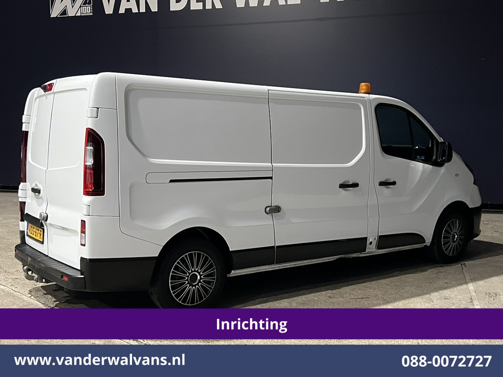 Renault Trafic 2.0 dCi 120pk L2H1 Inrichting Euro6 Airco | Omvormer | Camera | Navigatie | LED | Trekhaak Cruisecontrol, Parkeersensoren, Bijrijdersbank 13