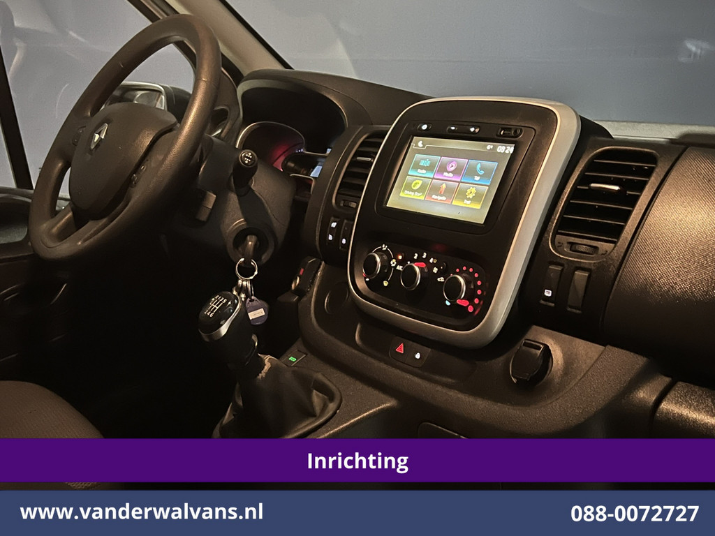 Renault Trafic 2.0 dCi 120pk L2H1 Inrichting Euro6 Airco | Omvormer | Camera | Navigatie | LED | Trekhaak Cruisecontrol, Parkeersensoren, Bijrijdersbank 16