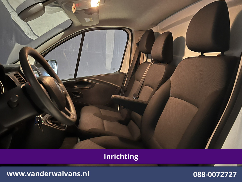 Renault Trafic 2.0 dCi 120pk L2H1 Inrichting Euro6 Airco | Omvormer | Camera | Navigatie | LED | Trekhaak Cruisecontrol, Parkeersensoren, Bijrijdersbank 18