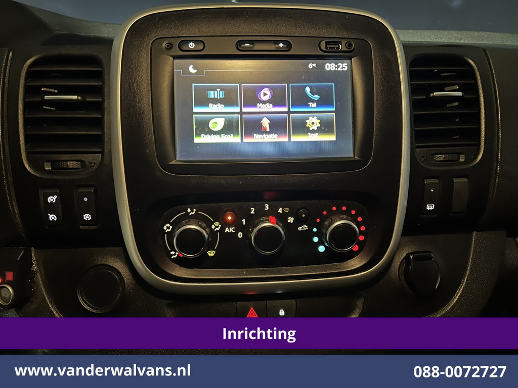 Renault Trafic 2.0 dCi 120pk L2H1 Inrichting Euro6 Airco | Omvormer | Camera | Navigatie | LED | Trekhaak Cruisecontrol, Parkeersensoren, Bijrijdersbank 19