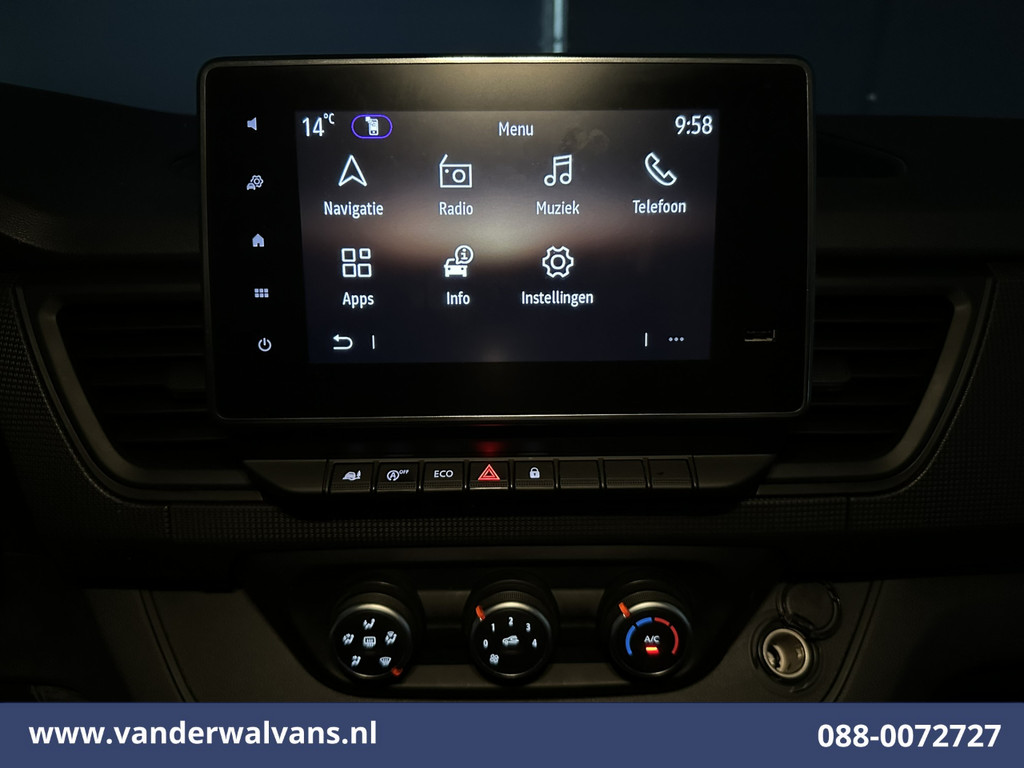 Renault Trafic 2.0 dCi 131pk L2H1 Euro6 Airco | Navigatie | LED | Cruisecontrol | Parkeersensoren Bijrijdersbank 16