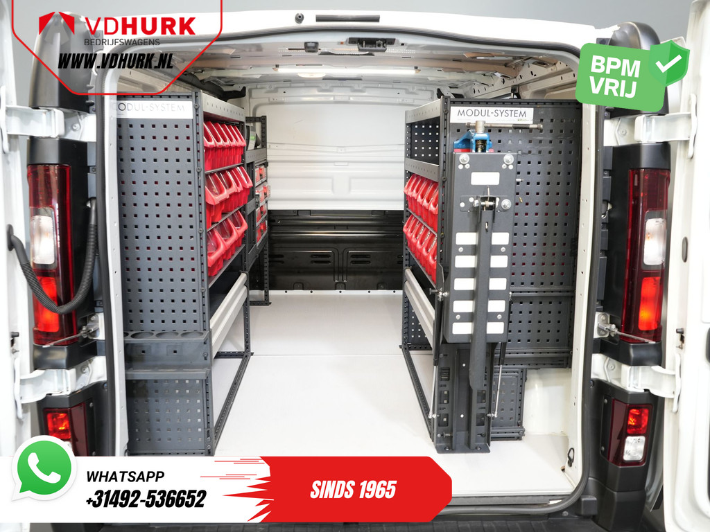 Renault Trafic 2.0 dCi 145 pk BPM VRIJ Inrichting/ Standkachel/ Stoelverw/ CarPlay/ Camera/ PDC/ Cruise/ Airco 15