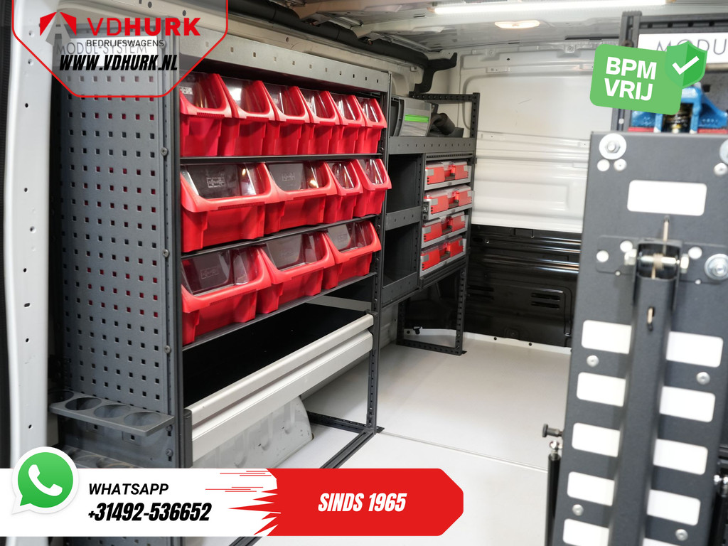 Renault Trafic 2.0 dCi 145 pk BPM VRIJ Inrichting/ Standkachel/ Stoelverw/ CarPlay/ Camera/ PDC/ Cruise/ Airco 16