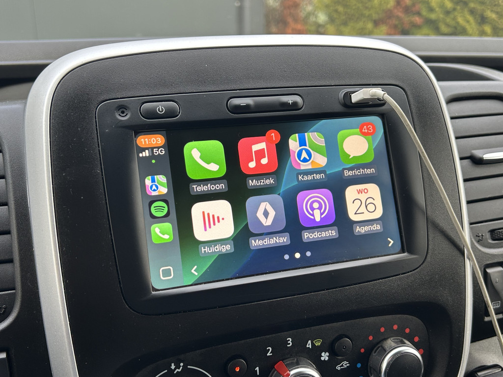 Renault Trafic 2.0 dCi 146 PK AUTOMAAT / L1H1 / 1e EIG. / 55.256 KM !! / AIRCO / CRUISE / NAVI / APPLE CARPLAY / 3-ZITS 14