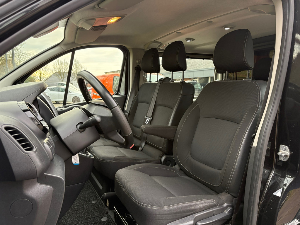 Renault Trafic 2.0 dCi 170PK T29 L2H1 DC Luxe|NAP|DUBBELCABINE|AUTOMAAT|cruise|airco|achteruitrijcamera|dubbe.schuifdeuren|LED|EU6 12