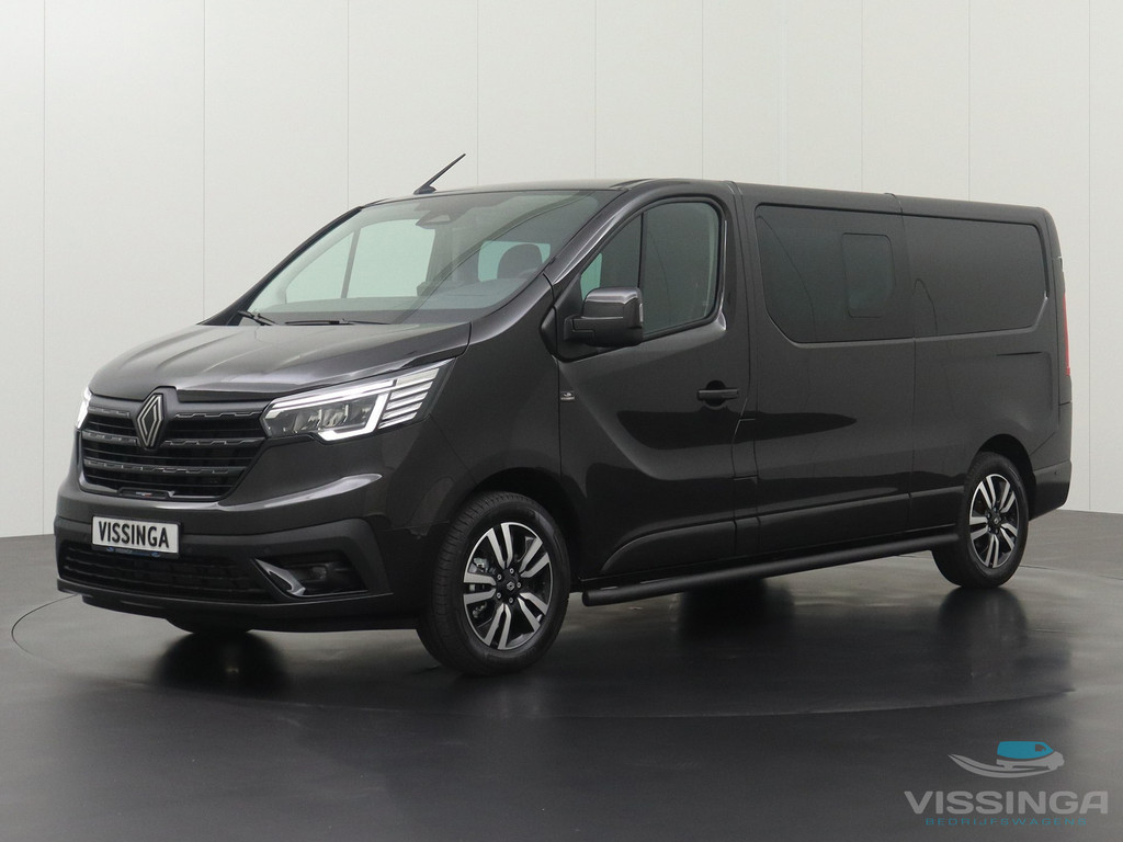 Renault Trafic L2H1 170 pk Anniversary Edition nr.125 Extra Luxe Dubbele Cabine Zwart 11
