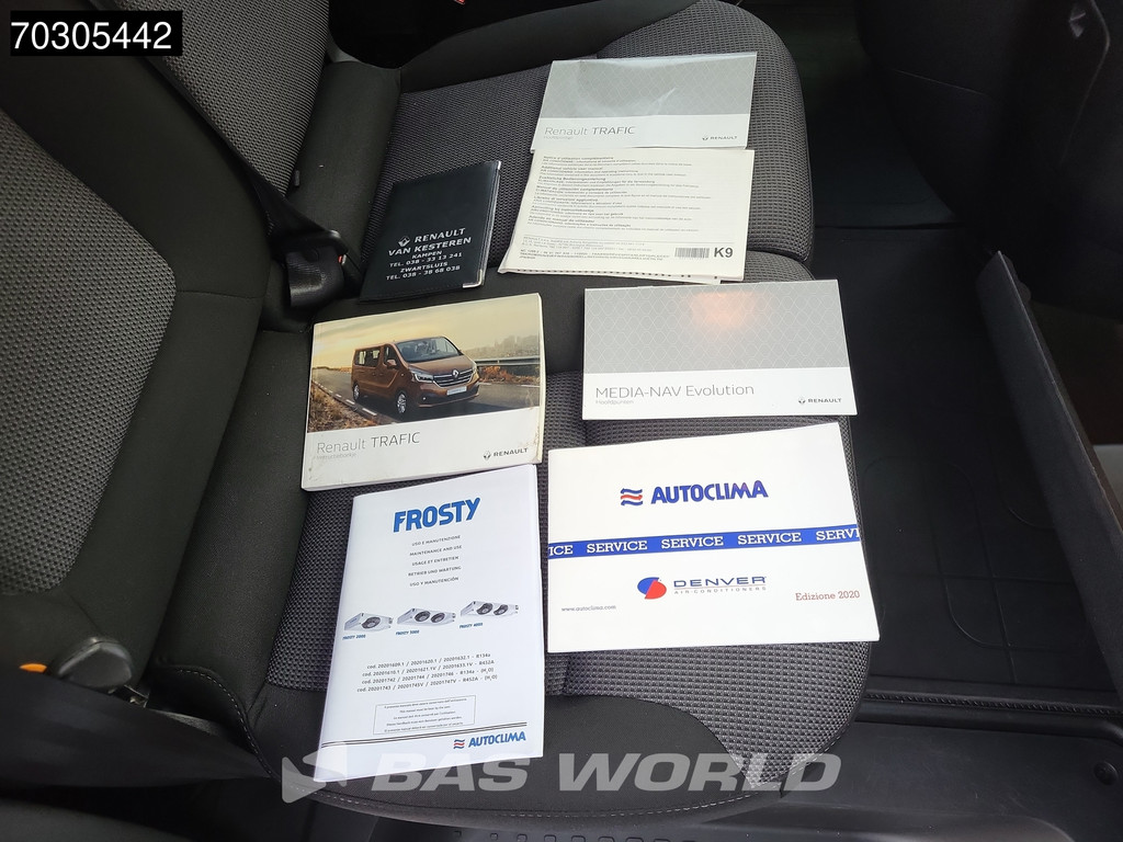 Renault Trafic 120pk Koelwagen L2H1 LED Airco Cruise Camera Parkeersensoren APK 03-2026 Euro6 Koel Koeler Kühl Kühler Kühlwagen Airco Cruise control 21