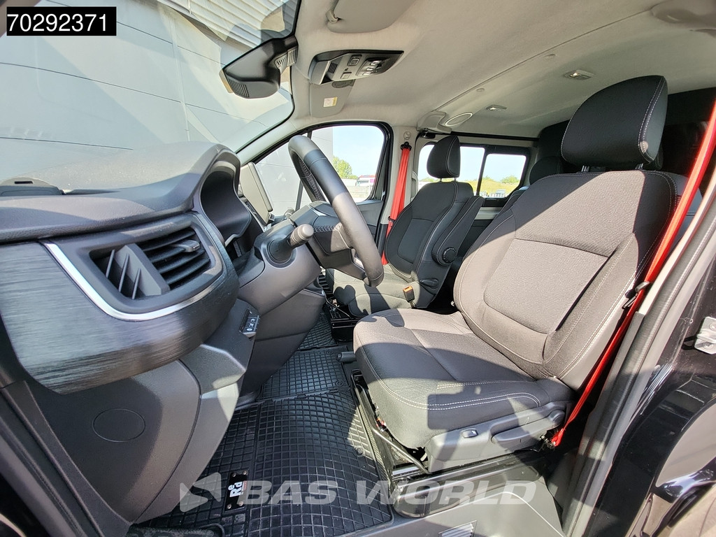 Renault Trafic 170pk Dubbel Cabine Automaat L2H1 LED Navi Airco Cruise Camera Parkeersensoren v+a Euro6 L2 DC Doka Mixto 4m3 Airco Cruise control 14