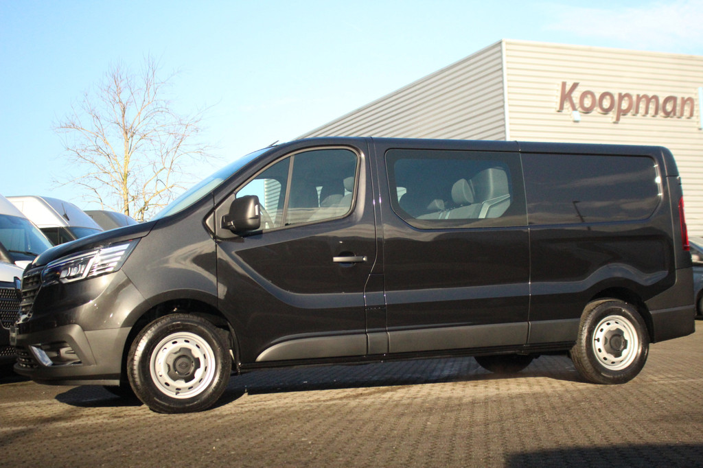 Renault Trafic 2.0dCi 150pk T30 L2H1 DC | 6-Zits | Carplay/Android | Camera | Lease 573,- p/m 12