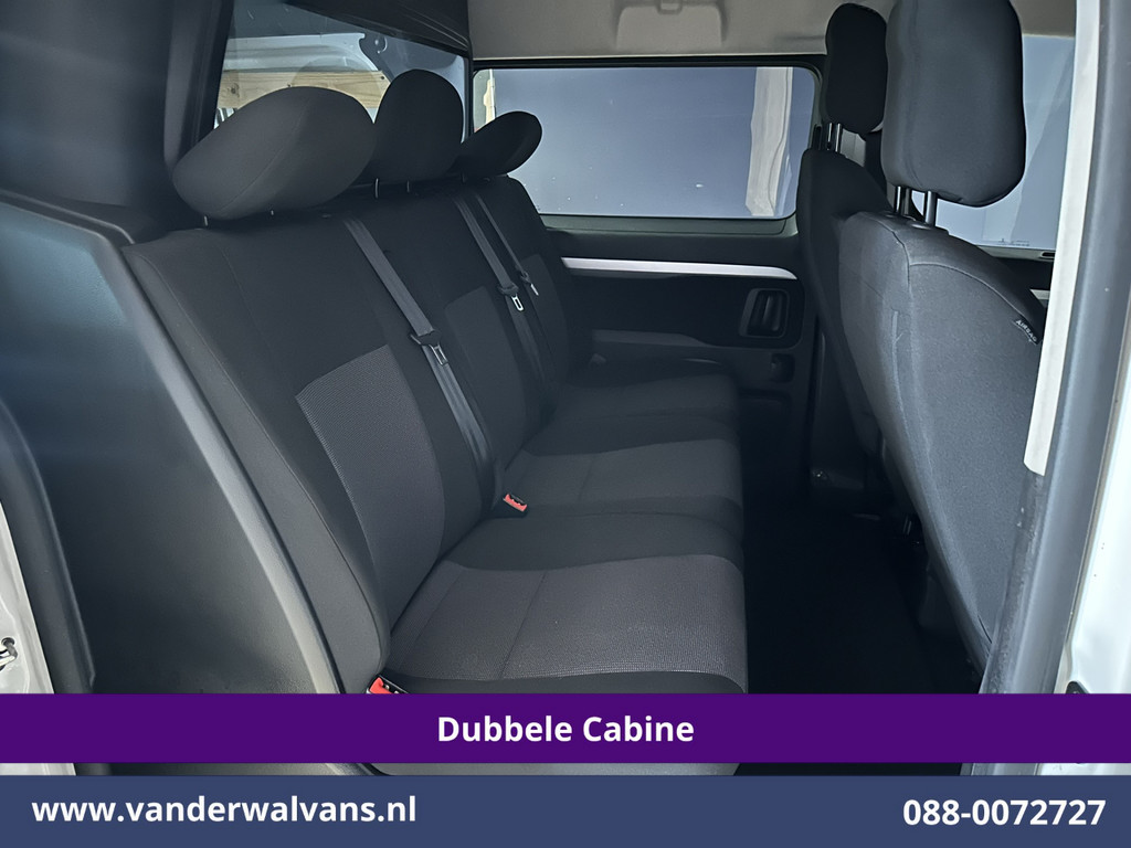 Toyota PROACE 2.0D-4D 123pk L3H1 Dubbele cabine Euro6 Airco | 5-Zits | 2x Zijdeur | 2500kg Trekhaak Navigatie, Cruiscontrol, Parkeersensoren 7