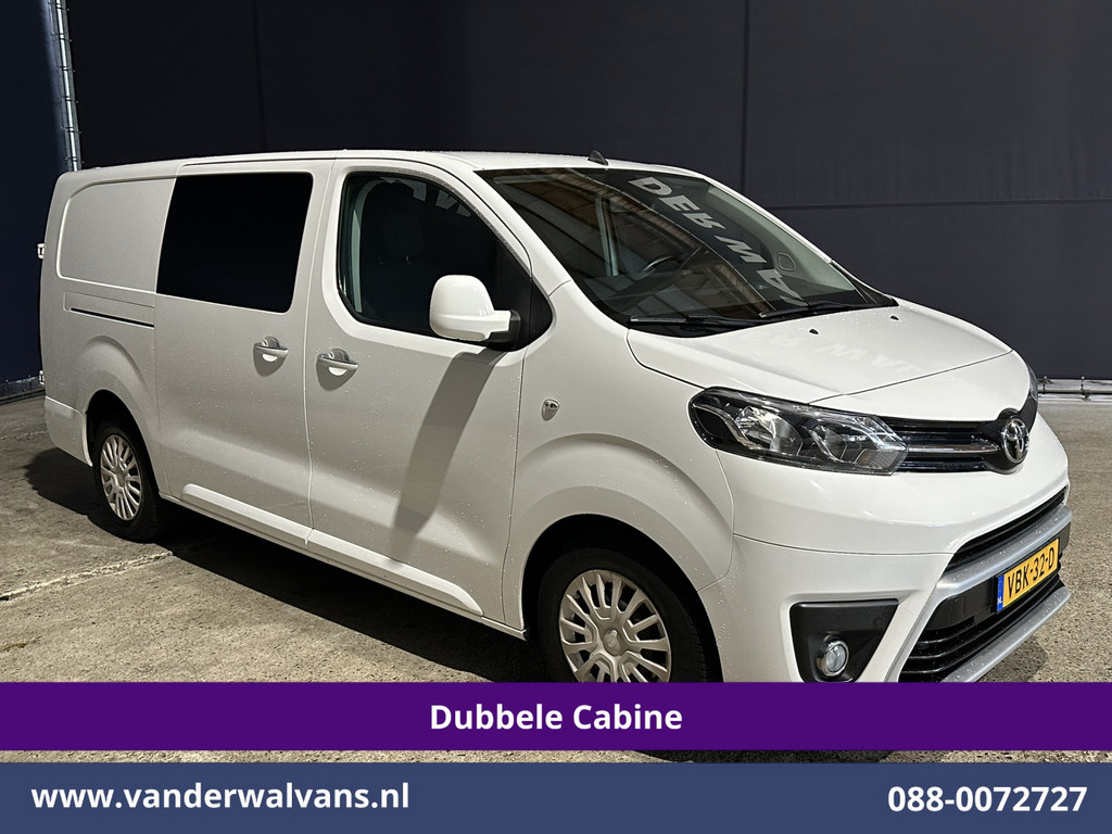 Toyota PROACE 2.0D-4D 123pk L3H1 Dubbele cabine Euro6 Airco | 5-Zits | 2x Zijdeur | 2500kg Trekhaak Navigatie, Cruiscontrol, Parkeersensoren 9