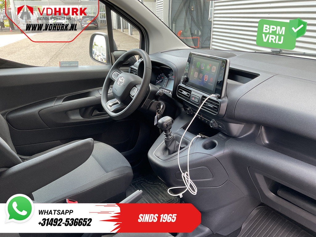 Toyota PROACE CITY 1.5 100 pk Carplay/ Airco/ Camera/ Cruise/ PDC/ DAB 10