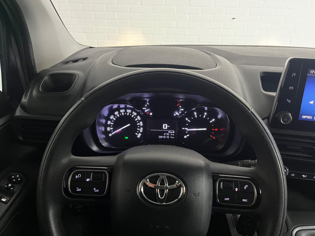 Toyota PROACE CITY L2H1 1.5 D-4D 130PK euro6 Live Long, Airco, Trekhaak 1200KG, Navigatie, Grijs Metallic, RIJKLAARPRIJS! 18